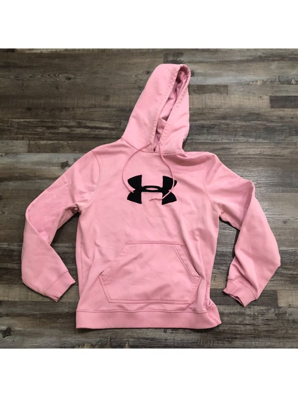 Under Armours Womens Size Small Pink Hoodie Pullover Sweatshirt